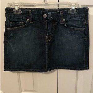 Citizens of Humanity jean skirt
